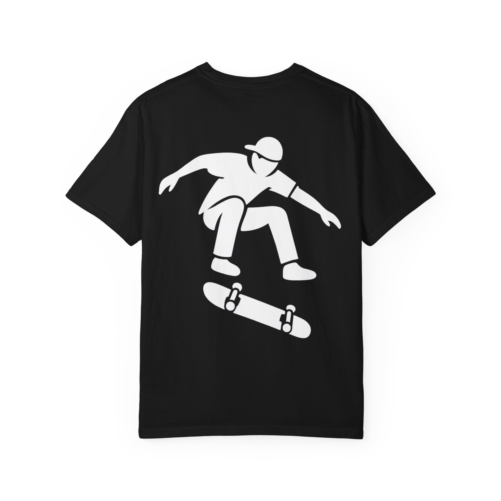 Trendy Skateboard T-Shirt for Streetwear Lovers, Graphic Tee, Unisex Casual Wear, Perfect for Skate Parks, Gift for Teenagers