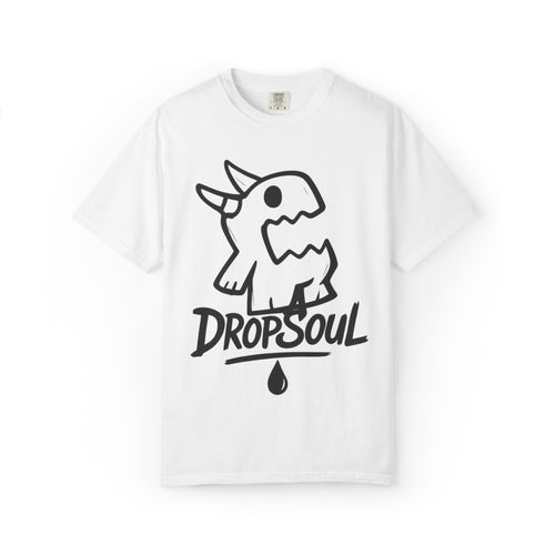 ☯️DROPSOUL – Drop Beast White T-Shirt