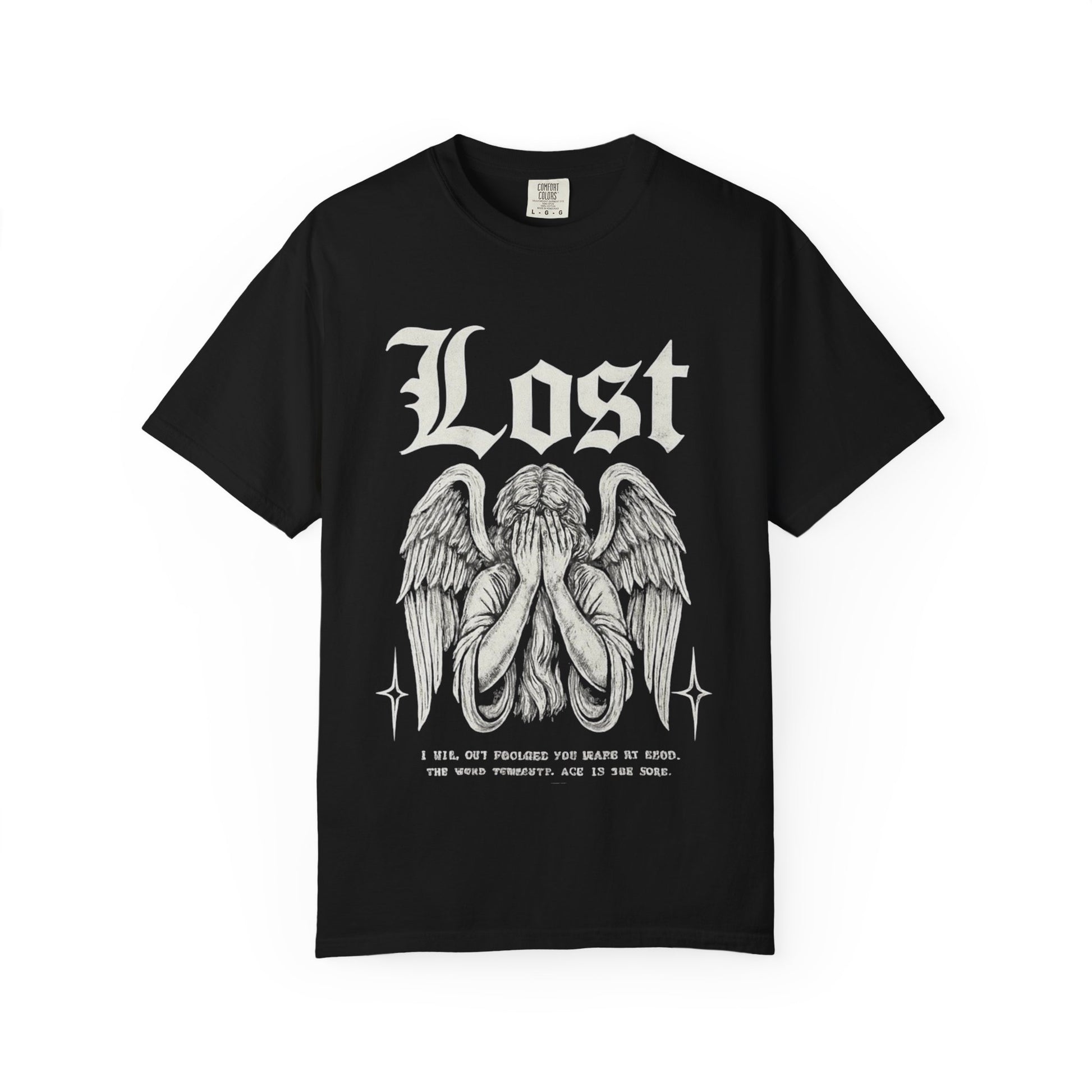 🖤 DROPSOUL – Lost Grace Black T-Shirt